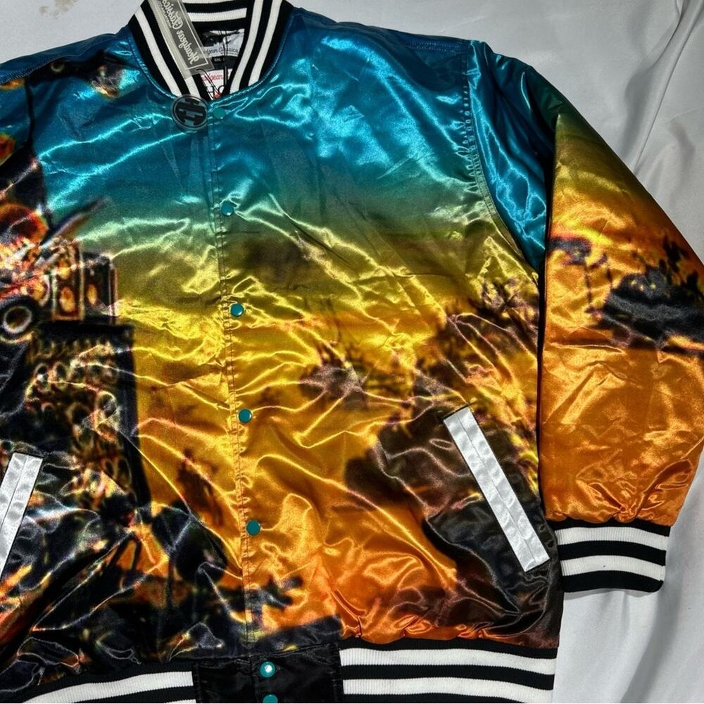 Headgear Classics Mad Max‎ Fury Road Satin Jacket Multicolor Size: 5XL NWT - Picture 3 of 9